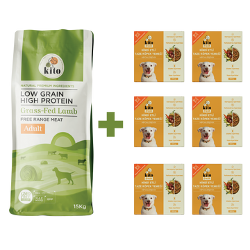 Yetişkin Köpek Maması ve Hindi Etli Köpek Yemeği