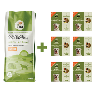 Yetişkin Köpek Maması ve Tavuk Etli Köpek Yemeği