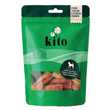 Kito Dana İnce Sinir Çiğnemelik Köpek Ödül Maması %100 Doğal, Glutensiz, Organik 100 gr