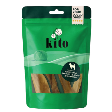 Calf Head Skin Dog Treats 100% Natural, Gluten-Free, Organic 100 gr