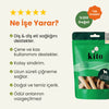 Kito Kurutulmuş Dana Kuyruk Çiğnemelik Köpek Ödül Maması %100 Doğal, Glutensiz, Organik 100 gr