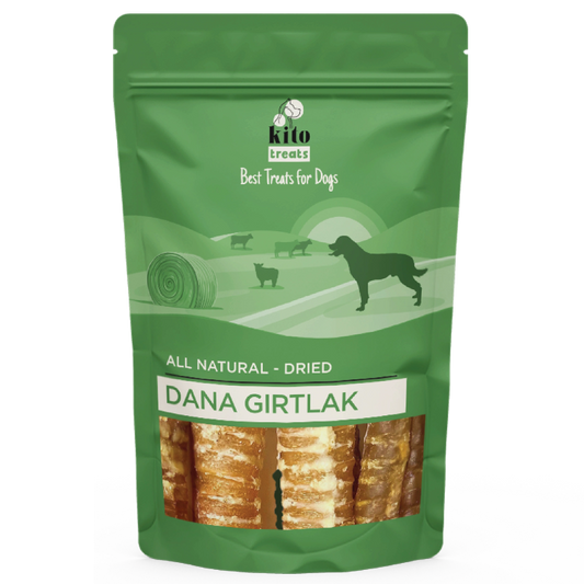 Kito Dana Gırtlak Çiğnemelik Köpek Ödül Maması %100 Doğal, Glutensiz, Organik 100 gr