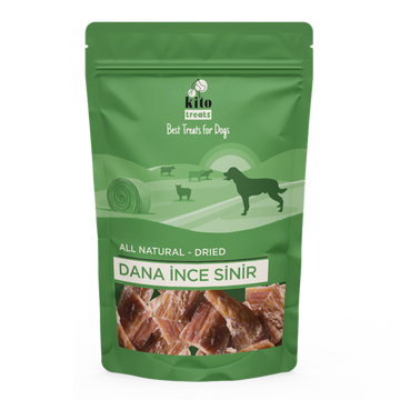 Kito Dana İnce Sinir Çiğnemelik Köpek Ödül Maması %100 Doğal, Glutensiz, Organik 100 gr