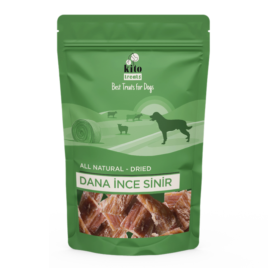 Kito Dana İnce Sinir Çiğnemelik Köpek Ödül Maması %100 Doğal, Glutensiz, Organik 100 gr