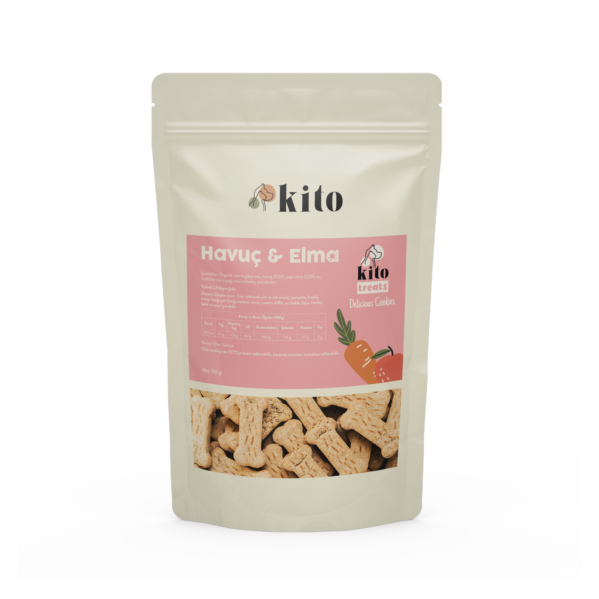 Havuçlu & Elmalı Cookie