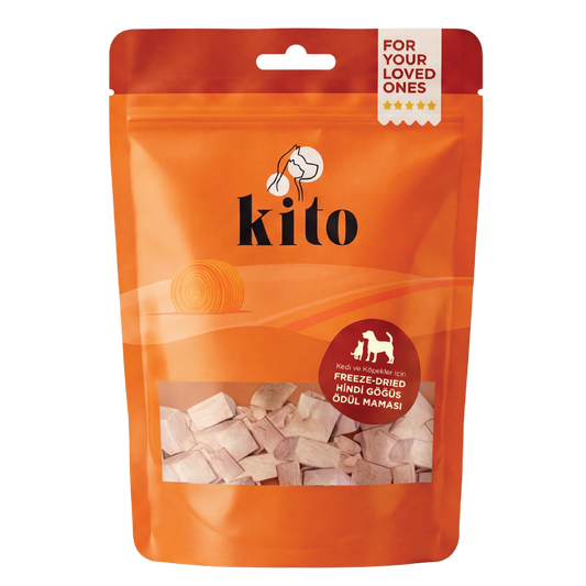 Kito Freeze Dried Turkey Breast for Cats 30 gr