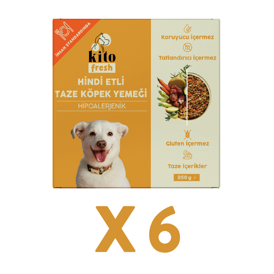 Kito Fresh Dog Food with Turkey X 6 (1,5 kg)