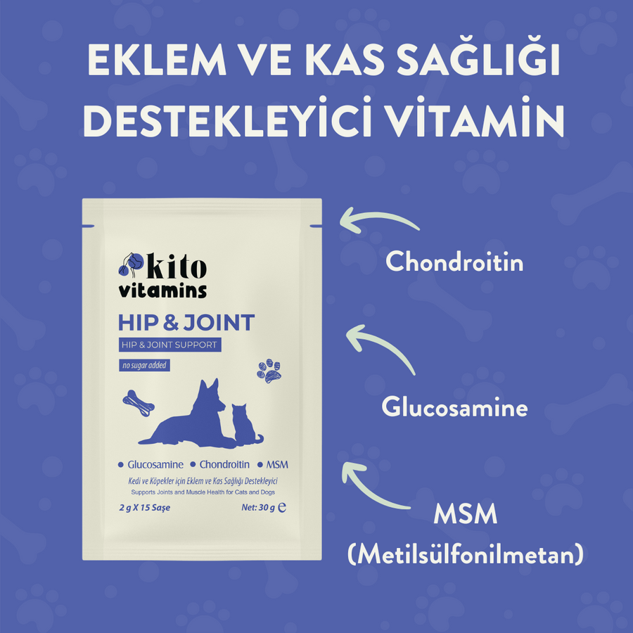 Kito Hip&joint Eklem ve Kas Sağlığı Destekleyici 2g X 15 Saşe