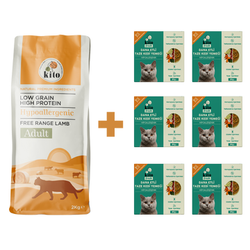 Yetişkin Kedi Maması ve Dana Etli Kedi Yemeği