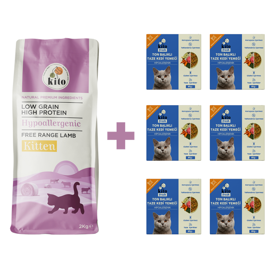 Yavru Kedi Maması ve Ton Balıklı Kedi Yemeği