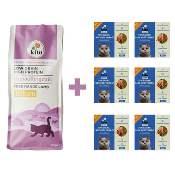 Yavru Kedi Maması ve Ton Balıklı Kedi Yemeği