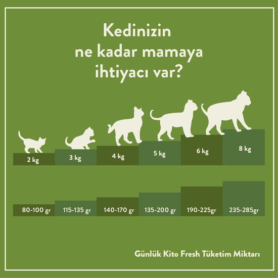 Günlük Kito Fresh Tüketim Miktarı