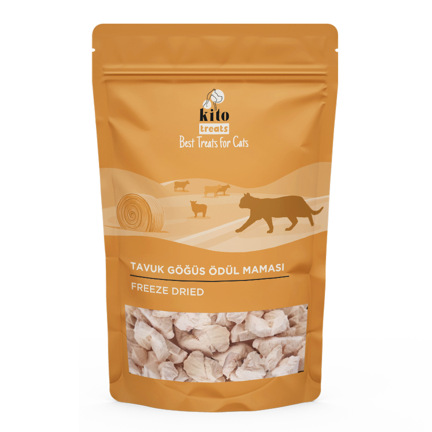 Freeze Dried Chicken Breast For Cats 30 gr