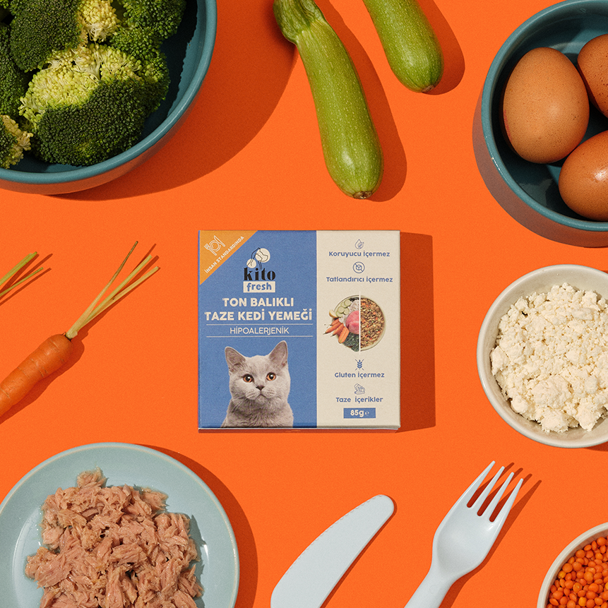 Ton Balıklı Kedi Yemeği