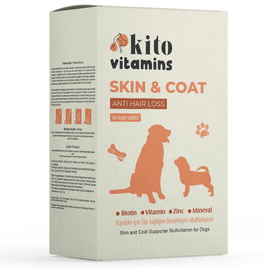 Kito Skin & Coat Köpekler için Tüy Sağlığını Destekleyici Multivitamin