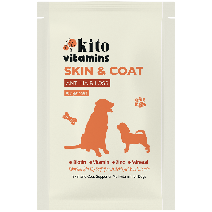 Kito Skin & Coat Köpekler için Tüy Sağlığını Destekleyici Multivitamin