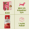 20 Adet Kito Fresh Somon Etli Köpek Yemeği %100 Taze İçerikli Mama + 2,5 kg  Yetişkin Mini Irk Köpek Maması