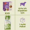 30 Adet Kito Fresh Hindi Etli Köpek Yemeği %100 Taze İçerikli Mama+ 7 kg Yetişkin Köpek Maması