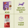 20 Adet Kito Fresh Hindi Etli Köpek Yemeği %100 Taze İçerikli Mama + 2,5 kg  Yetişkin Mini Irk Köpek Maması