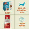 20 Adet Kito Fresh Levrek Etli Köpek Yemeği %100 Taze İçerikli Mama + 2,5 kg  Yetişkin Mini Irk Köpek Maması
