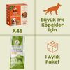 45 Adet Kito Fresh Kuzu Etli Köpek Yemeği %100 Taze İçerikli Mama+ 15 kg Yetişkin Köpek Maması