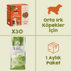30 Adet Kito Fresh Kuzu Etli Köpek Yemeği %100 Taze İçerikli Mama+ 7 kg Yetişkin Köpek Maması