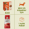 20 Adet Kito Fresh Kuzu Etli Köpek Yemeği %100 Taze İçerikli Mama + 2,5 kg  Yetişkin Mini Irk Köpek Maması