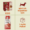 20 Adet Kito Fresh Dana Etli Köpek Yemeği %100 Taze İçerikli Mama + 2,5 kg  Yetişkin Mini Irk Köpek Maması