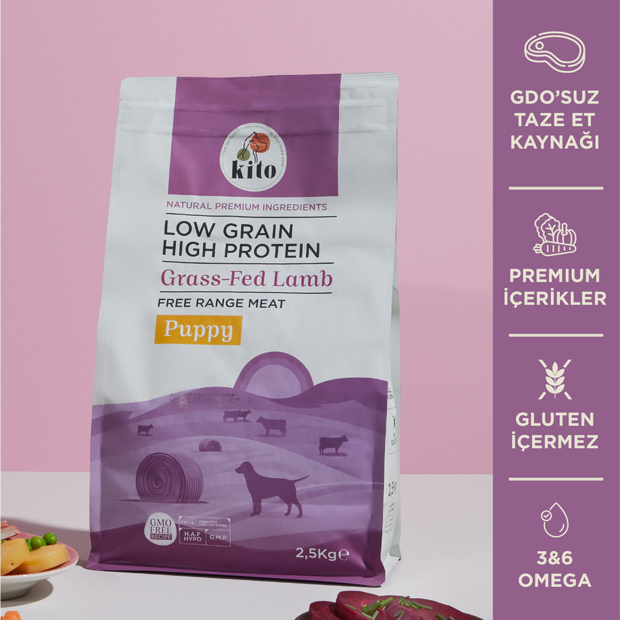 Puppy Food with Grass-Fed Lamb 2,5 kg