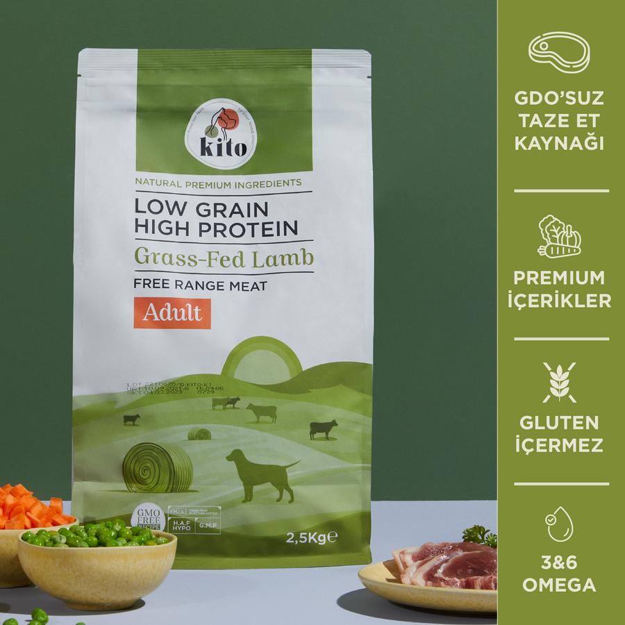 Adult Dog Food with Grass-Fed Lamb 2,5 kg