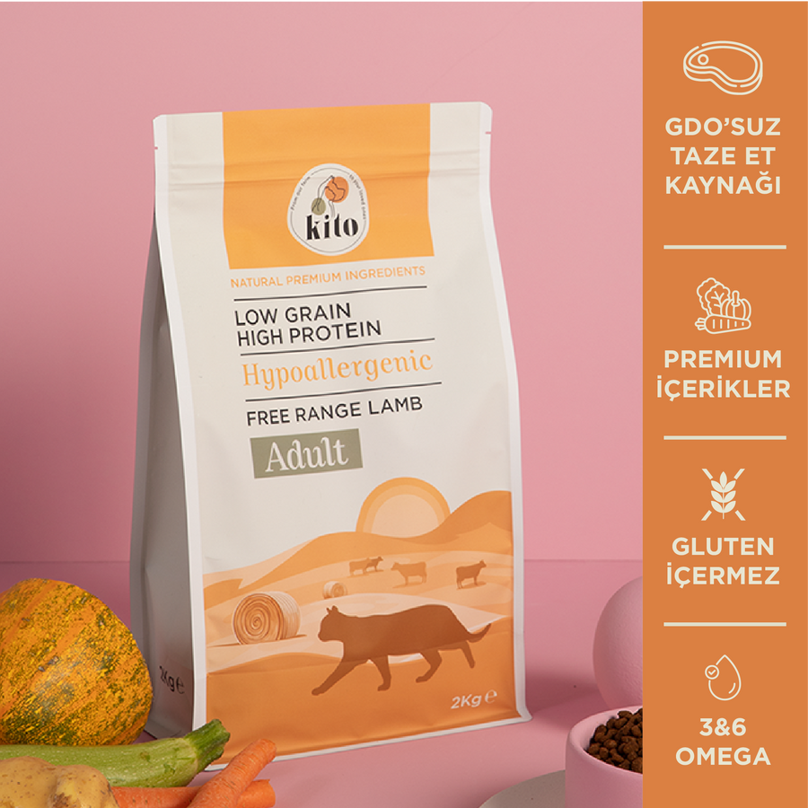 Adult Cat Food with Grass-Fed Lamb 2 kg