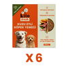 6 Adet Kito Fresh Kuzu Etli Köpek Yemeği %100 Taze İçerikli Mama (1,5 KG)