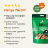 Kito Kurutulmuş Kuzu Kulak Çiğnemelik Köpek Ödül Maması %100 Doğal, Glutensiz, Organik 100 gr
