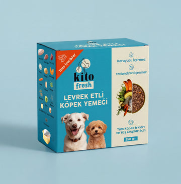 Kito Fresh Levrek Etli Köpek Yemeği %100 Taze İçerikli Mama 250 gr