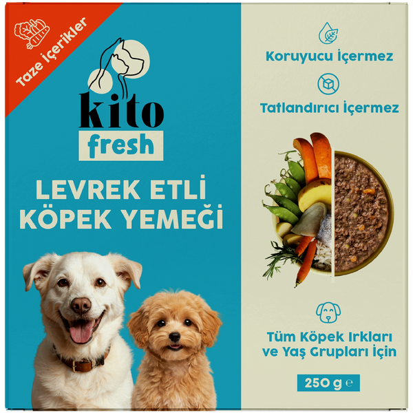 Kito Fresh Dog Food Seabass Recipe (250 g)