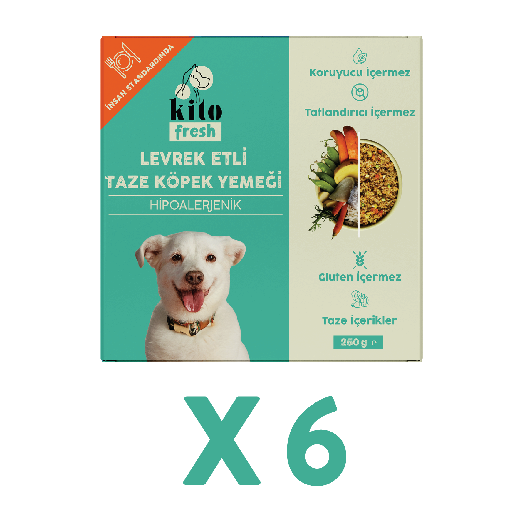 Levrek Etli Köpek Yemeği