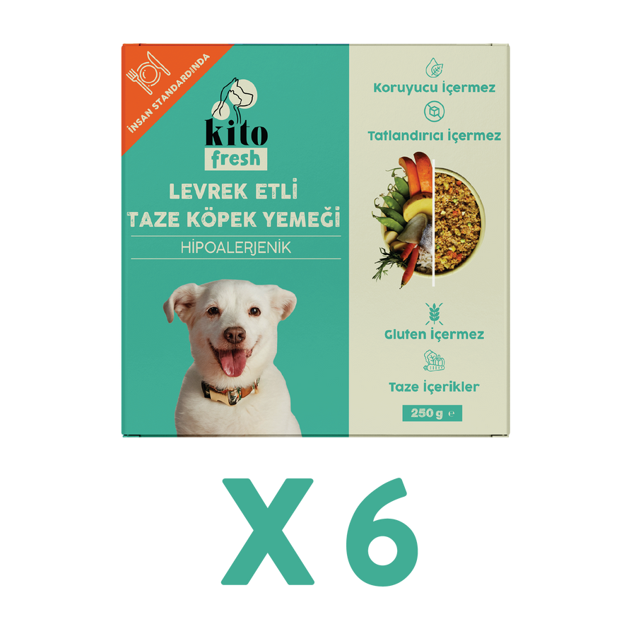 Kito Fresh Dog Food with Seabass X 6 (1.5 kg)