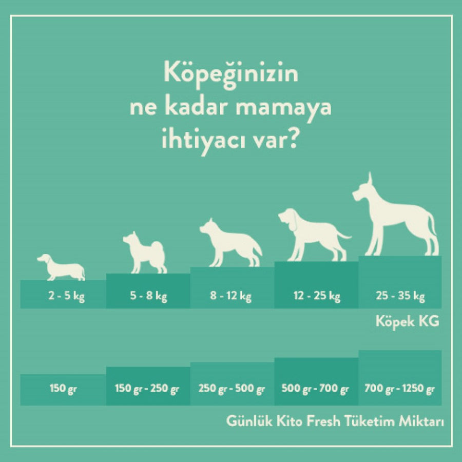 Kito Fresh Dog Food with Seabass X 6 (1.5 kg)