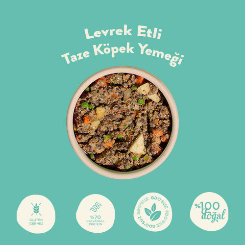 Levrek Etli Taze Kedi Yemeği