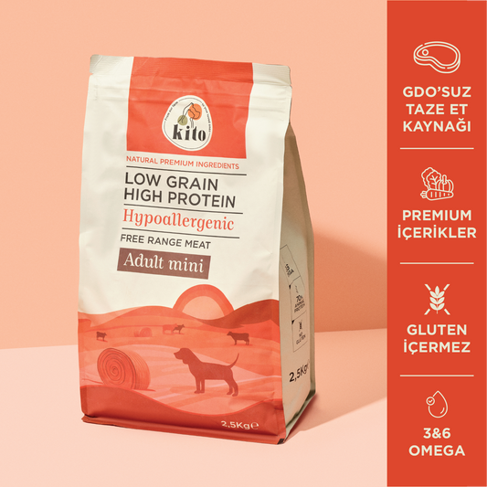 Doğal Besi Kuzu Etli Mini Irk Köpek Maması 2,5 Kg