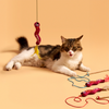 Kito Toys Solucan (Olta) Peluş Kedi Oyuncağı