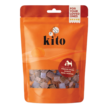 Kito Freeze Dried Somon Ödül Maması Köpekler için (30 gr)