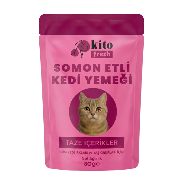 Kito Fresh Cat Food Salmon Recipe (80 g)