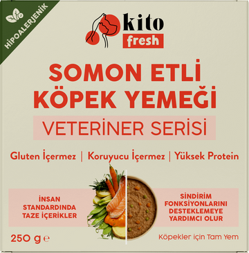 Somon Etli Köpek Yemeği