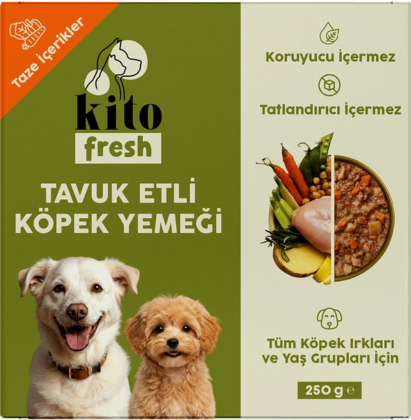 Kito Fresh Dog Food Chicken Recipe (250 g)