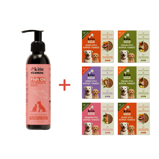 Kito Fresh Welcome Pack for Dogs + Kito Fish Oil 200 ml