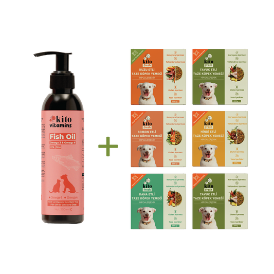 Kito Fresh Welcome Pack for Dogs + Kito Fish Oil 200 ml
