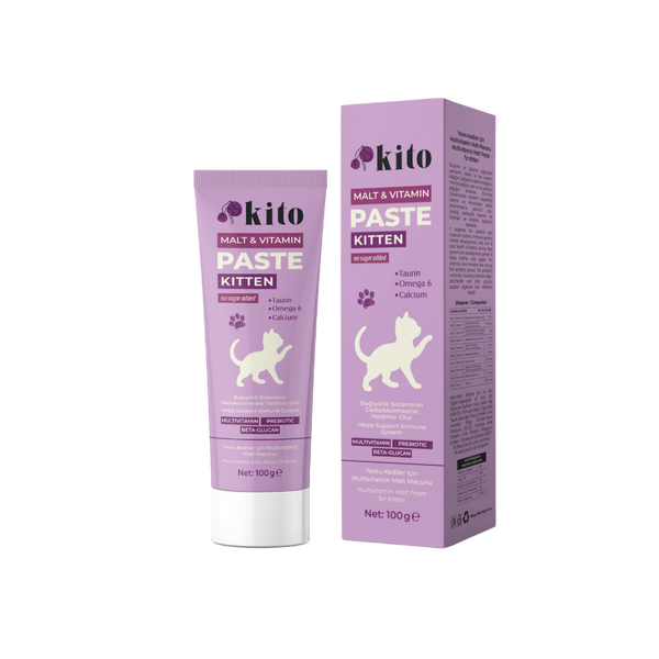 Multivitamin Malt Paste Supporting Skeletal and Muscle Health for Kittens
